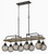 Cal Lighting - FX-3695-8 - Eight Light Chandelier - Forio - Pine/Iron