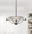Brig Five Light Chandelier (FX-3733-5)