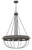 Cal Lighting - FX-3748-8 - Eight Light Chandelier - Nixa - Dove Grey