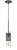 Savona One Light Pendant (FX-3754-1)