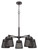 Cal Lighting - FX-3769-5 - Five Light Chandelier - Hampton - Matte Black / Mesh