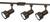 Cal Lighting - HT-2543FC-RU - Track Fixture - Track Lighting Kit - Rust