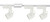 Cal Lighting - HT-2583FC-WH - Track Fixture - Track Lighting Kit - White
