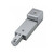 Cal Lighting - HT-276-BS - Live End W/ Conduit Fitter - Cal Track - Brushed Steel
