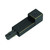 Cal Lighting - HT-276-DB - Live End W/ Conduit Fitter - Cal Track - Dark Bronze