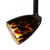 Cal Lighting - HT-954-BK/BRNS - One Light Track Fixture - Serpentine Track - Black