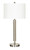 Cal Lighting - LA-2004NS-5R-BS - One Light Night Stand Lamp - Night Stand - Brushed Steel