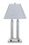 Cal Lighting - LA-8003DK-1CH - Two Light Table Lamp - Hotel - Chrome