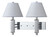 Cal Lighting - LA-8003W2L-1CH - Two Light Wall Lamp - Hotel - Chrome