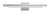 Cal Lighting - LA-8044 - LED Wall Sconce - Newry - Brushed Steel