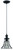 Craftmade - P350MBK1 - One Light Mini Pendant - Pendant - Matte Black