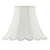 Cal Lighting - SH-8105/12-EG - Shade - PIPED SCALLOP BELL - Eggshell
