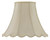 Cal Lighting - SH-8105/16-CM - Shade - PIPED SCALLOP BELL - Champagne