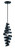 Pendant One Light Mini Pendant (P716MBK1)