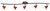 Cal Lighting - SL-954-5-DB/RDS - Five Light Pendant - Serpentine - Dark Bronze