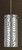 Cal Lighting - UP-1019/6-BS - One Light Pendant - UNI PACK - Brushed Steel