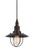 Cal Lighting - UP-1113-6-RU - One Light Pendant - ALLENTOWN - Dark Bronze