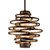 Corbett Lighting - 113-42-BRL/GL - Two Light Pendant - Vertigo - Bronze Leaf