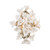Corbett Lighting - 211-12-SGL - One Light Wall Sconce - Lily - Stria Gold Leaf