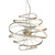 Corbett Lighting - 213-41-SL/SS - LED Chandelier - Calligraphy - Silver Leaf