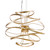 Corbett Lighting - 216-42-GL/SS - LED Chandelier - Calligraphy - Gold Leaf