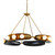 Corbett Lighting - 271-012-VB/BBR - LED Chandelier - Hopper - Vintage Brass