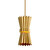 Corbett Lighting - 311-41-GL - One Light Pendant - Moxy - Gold Leaf
