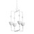 Corbett Lighting - 368-16-GSW - LED Lantern - Antalya - Gesso White