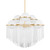 Corbett Lighting - 398-32-AGB - Six Light Chandelier - Celestial - Aged Brass