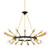 Corbett Lighting - 401-30-VPB/BBR - 30 Light Chandelier - Aries - Vintage Polished Brass
