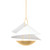 Corbett Lighting - 411-24-VGL/GSW - Three Light Pendant - Carini - Vintage Gold Leaf