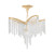 Corbett Lighting - 415-32-GL - Seven Light Chandelier - Pandora - Gold Leaf