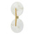 Corbett Lighting - 418-21-VB - LED Wall Sconce - Asteria - Vintage Brass