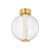 Corbett Lighting - 432-01-VB - LED Flush Mount - Pietra - Vintage Brass