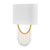 Corbett Lighting - 439-19-VB - Two Light Wall Sconce - Francesca - Vintage Brass
