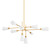 Corbett Lighting - 441-63-VB - Ten Light Chandelier - Artemis - Vintage Brass