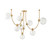 Corbett Lighting - 450-67-VB - Nine Light Chandelier - Astraia - Vintage Brass