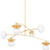 Corbett Lighting - 451-57-VGL - Six Light Chandelier - Ceylon - Vintage Gold Leaf