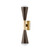 Corbett Lighting - 455-02-VB/BRZ - LED Wall Sconce - Barcelona - Vintage Brass