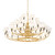 Corbett Lighting - 489-49-VB/BRZ - LED Chandelier - Brahma - Vintage Brass