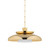 Corbett Lighting - 493-22-VB - One Light Pendant - Ravenna - Vintage Brass
