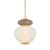 Corbett Lighting - 498-14-VB - LED Pendant - Syros - Vintage Brass