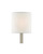 Currey and Company - 0454 - Shade - White Cotton Chandelier Shade - White Cotton