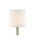Currey and Company - 0455 - Shade - White Cotton Chandelier Shade - White Cotton