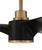 Phoebe 60" Indoor Ceiling Fan without Wifi 60" Ceiling Fan (PHB60FBSB3-NWF)