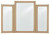 Currey and Company - 1000-0024 - Mirror - Arden Collection - Silver Peony/Satin Brass/Mirror