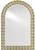 Currey and Company - 1000-0089 - Mirror - Ellaria - Natural/Brass