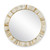 Currey and Company - 1000-0121 - Mirror - Niva - Cream/Brass
