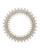 Currey and Company - 1000-0145 - Mirror - Glasdele - Antique Brass/White