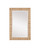 Currey and Company - 1000-0158 - Mirror - Dezi Collection - Natural / Brass
